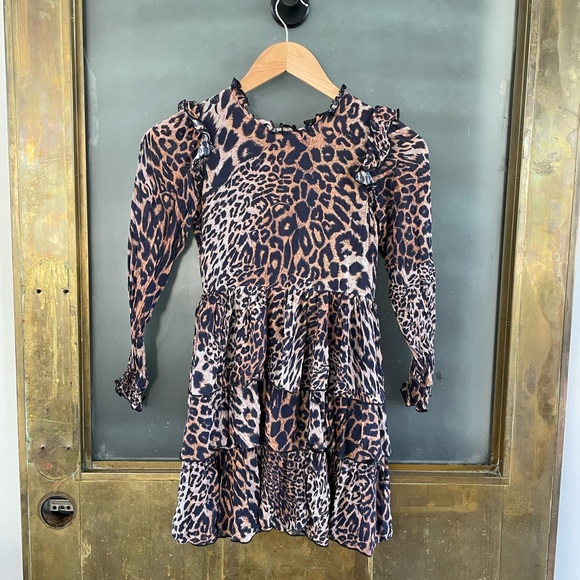 ALL SAINTS Kids' Leopard Print Tiered Long Sleeve Dress
smALLSAINTS 8 / 9 - Picture 5 of 7